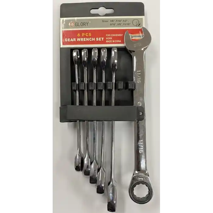 Glory Cırcırlı Kombine Anahtar Takımı