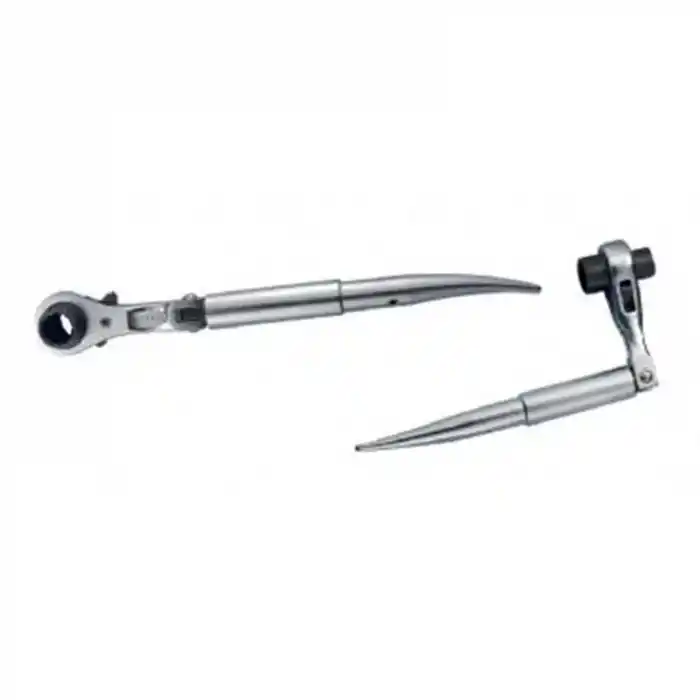 Glory HL0505 17x19mm Mafsallı Kazıklı Lokma Cırcır İskele Anahtarı