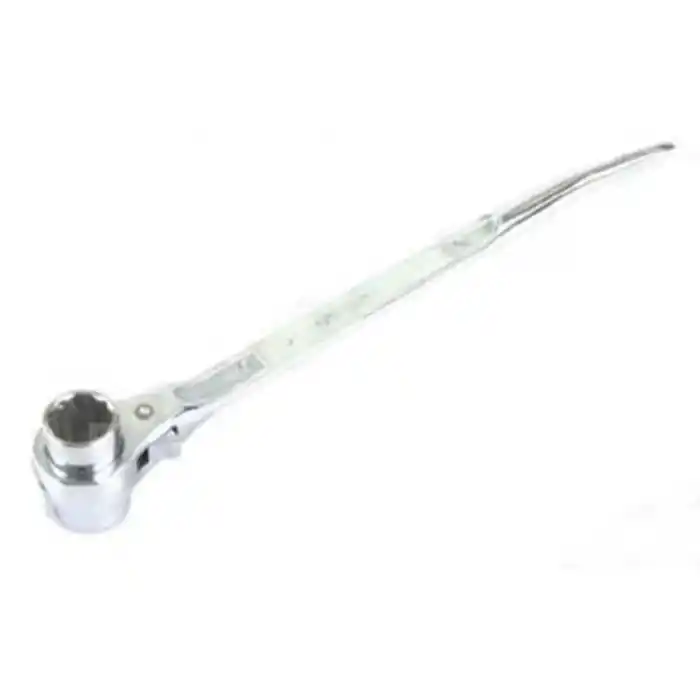 Glory HL1302 17x19mm Kromajlı Kazıklı Lokma Cırcır İskele Anahtarı