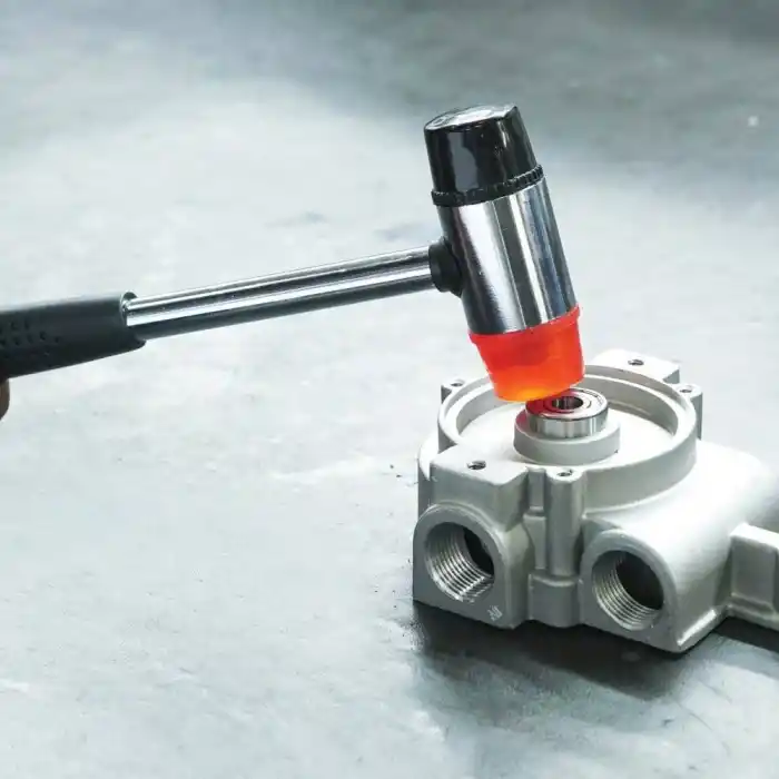 Groz 34575 Değiştirilebilir Kafalı Metal Kırılmaz Saplı Çekiç Seti KIT/HMR/SF/4ST