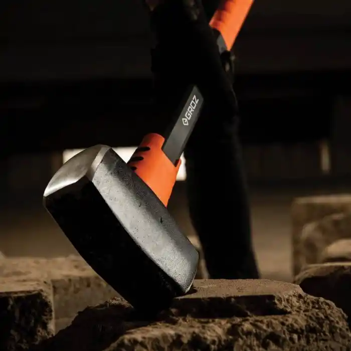 Groz 36536 Fiber Saplı Balyoz 5 Kg DIN6475