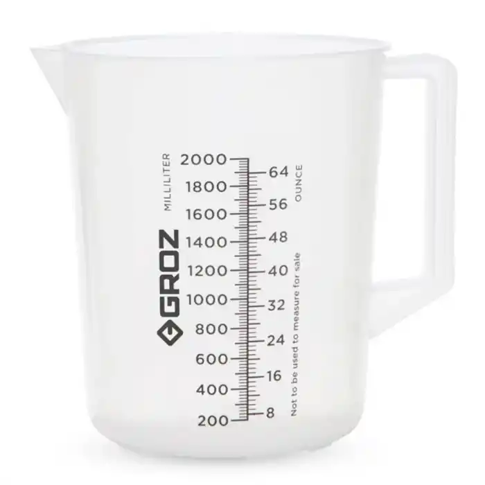 Groz JUG/2000G 2 Lt Dereceli Sürahi Ölçü Kabı