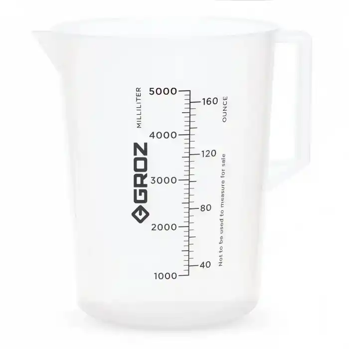 Groz JUG/5000G 5 Lt Dereceli Sürahi Ölçü Kabı