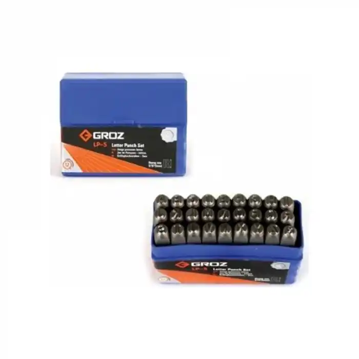 Groz LP/10 10mm Harf Zımba Takımı