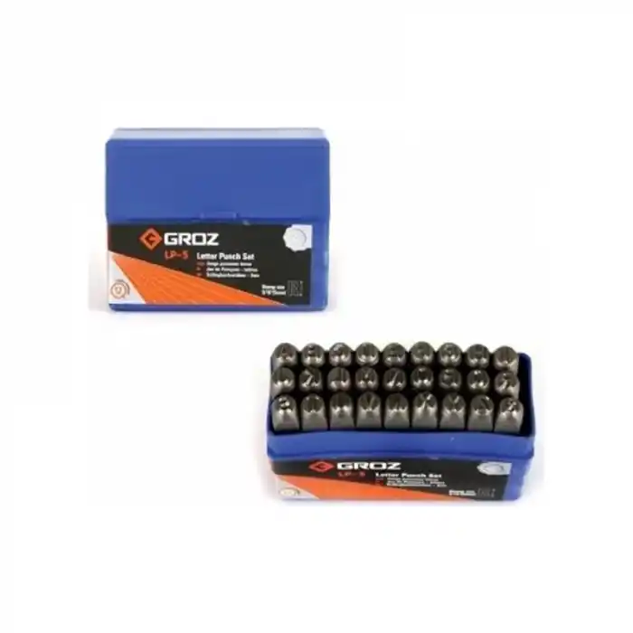 Groz LP/4 4mm Harf Zımba Takımı