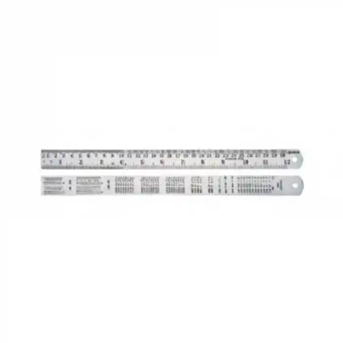 Groz SR/40 1000mm 40 Çelik Cetvel