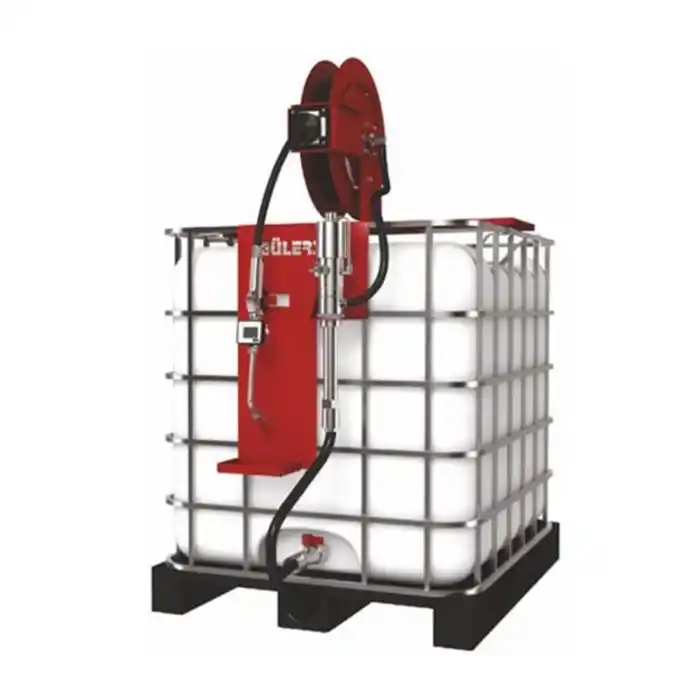 Gülersan IBC4500 Makaralı 1 Mt Hortumx2 IBC Yağ Sistemi
