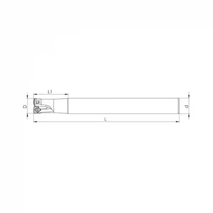 Heikenei BMR D16 W16 L150 Z02 WNMX 0603 Silindir Saplı Takma Uçlu Freze (High Feed) KRLY