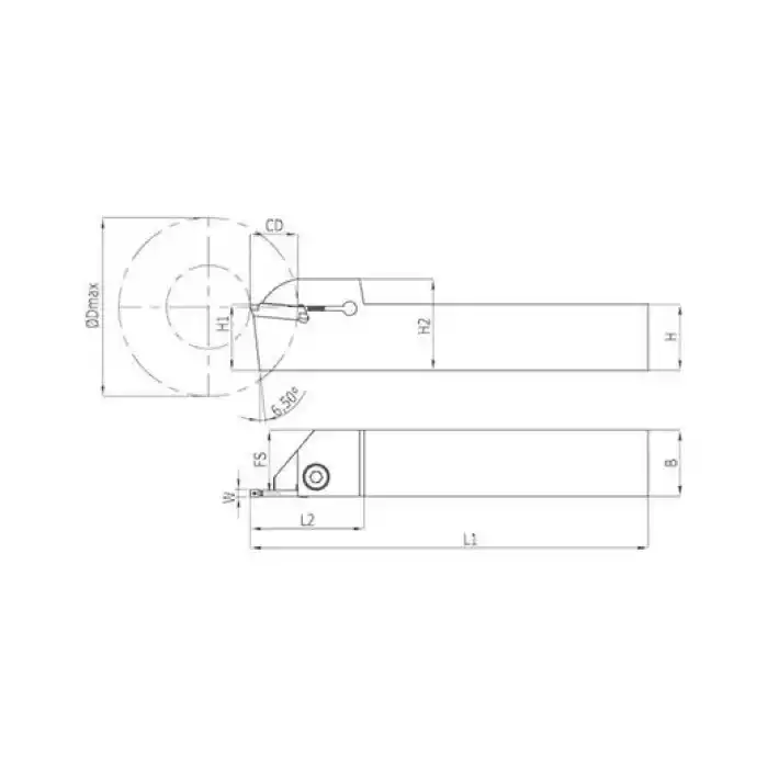 Heikenei DKT HK L 16x16 4C Dış Çap Kanal Kateri
