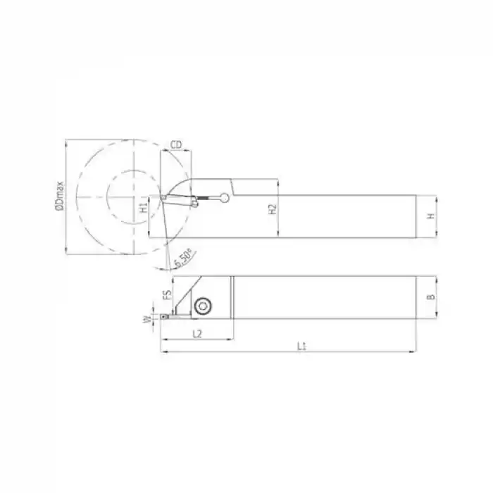 Heikenei DKT HK L 20x20 4C Dış Çap Kanal Kateri