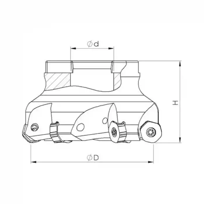 Heikenei EM45 63x5 022 HNPJ 0704 Tarama Başlığı WDA