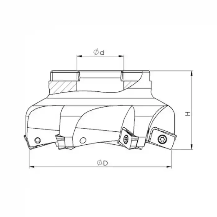 Heikenei EM75 100x5 032 R390 1806 Tarama Başlığı SNDVK