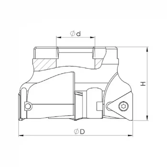 Heikenei EM90 100x5 032 TPKT 2205 Tarama Başlığı DRCP