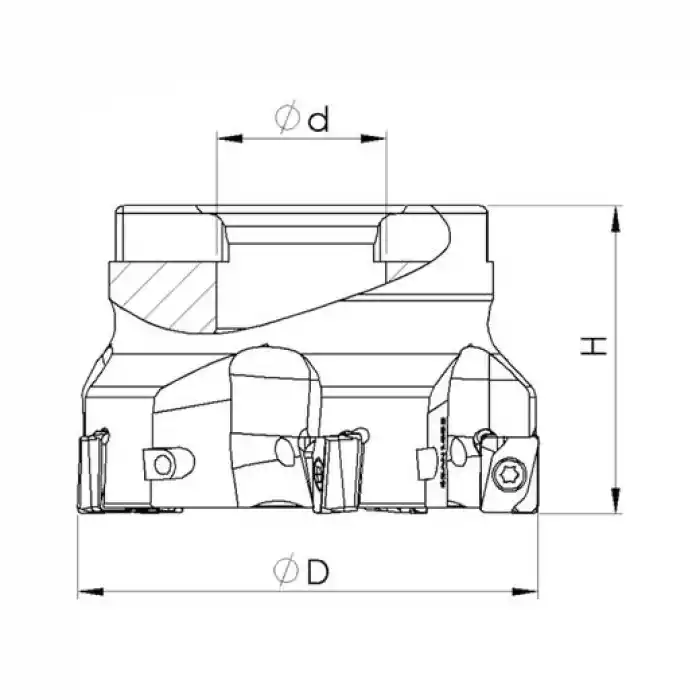 Heikenei EM90 100x8 032 ANHG 1005 Tarama Başlığı VNDRT