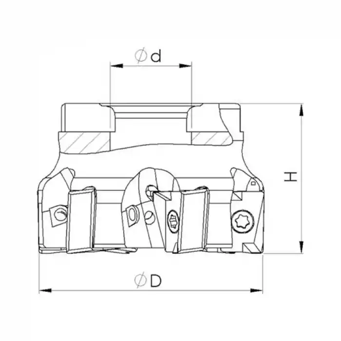 Heikenei EM90 100x8 032 ANHG 1607 Tarama Başlığı VNDRT