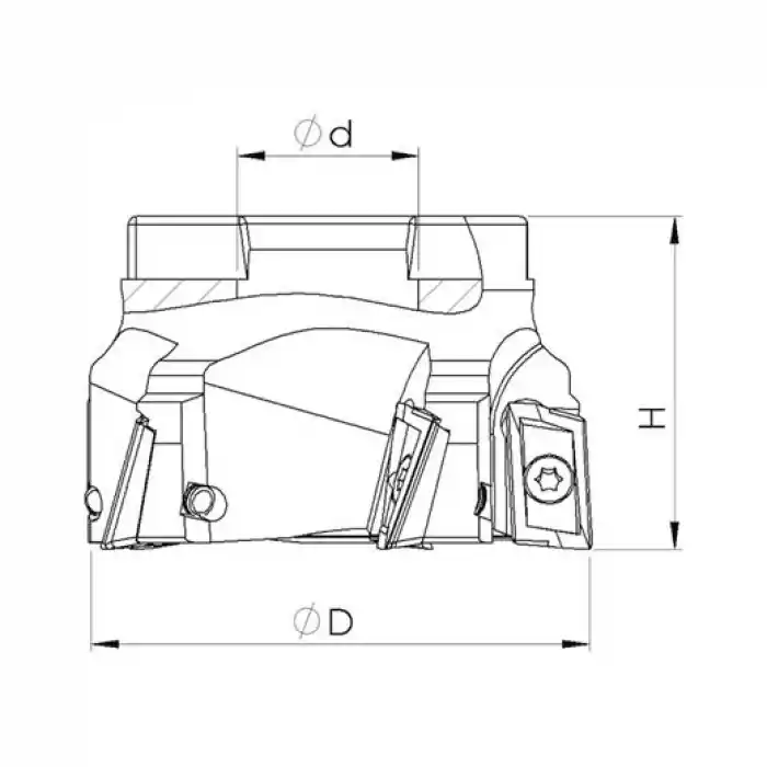Heikenei EM90 100x8 032 AOMT 1848 Tarama Başlığı MTSBSH