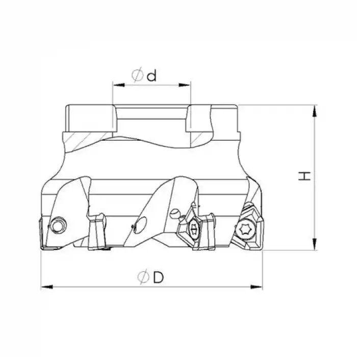 Heikenei EM90 100x8 032 XNKT 0805 Tarama Başlığı KRLY