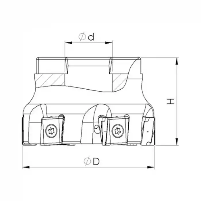 Heikenei EM90 100x9 032 LNKT 1205 Tarama Başlığı ZCC