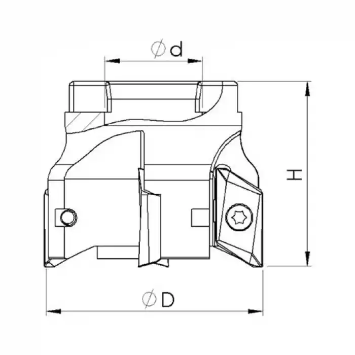 Heikenei EM90 50x4 022 XDGT 1550 Tarama Başlığı MTSBSH