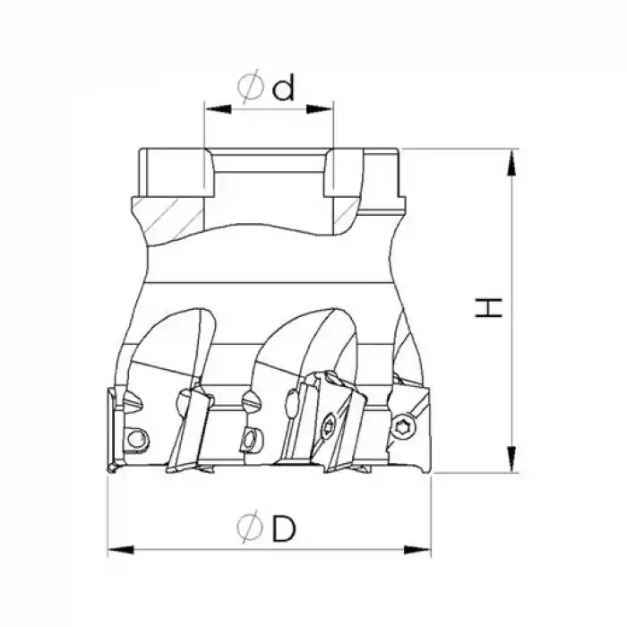 Heikenei EM90 50x7 022 AOMT 1236 Tarama Başlığı MTSBSH