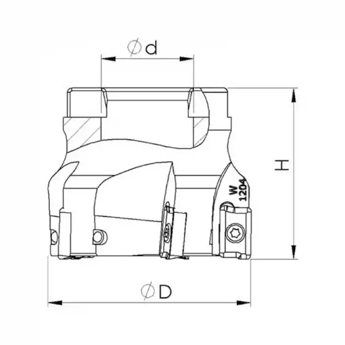 Heikenei EM90 63x6 022 ADMT 1204 Tarama Başlığı WLTR