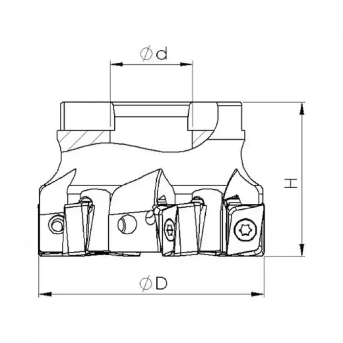 Heikenei EM90 63x6 022 ANKX 1205 Tarama Başlığı ISCR
