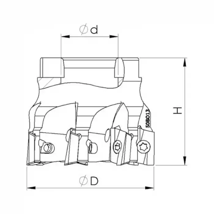Heikenei EM90 80x10 027 BOMT 1304 Tarama Başlığı ING