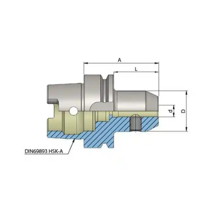 Heikenei HSK100-A Ø12-160 Veldon Tutucu DIN69893