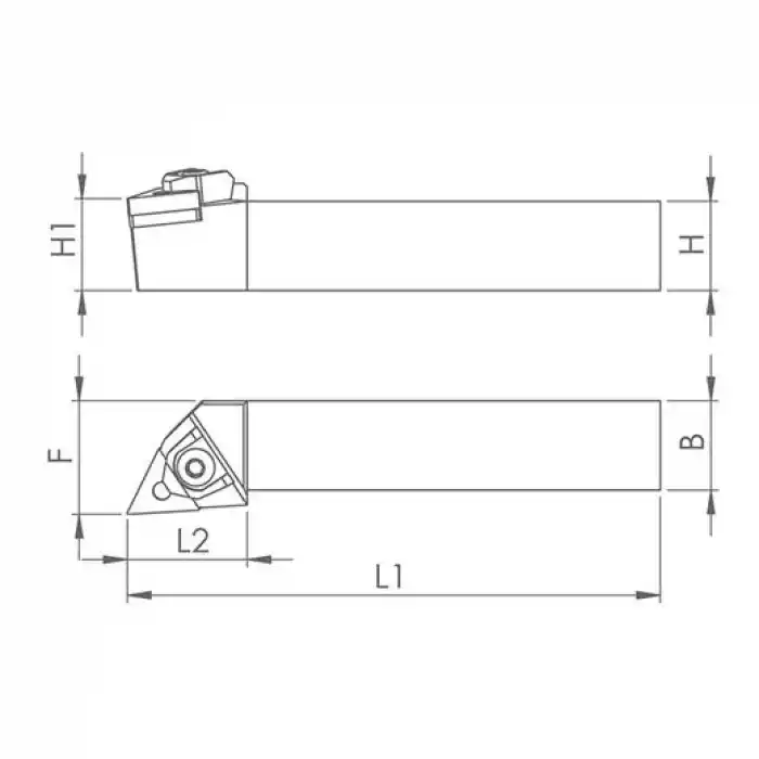 Heikenei MTJNL 25x25 M22 Dış Çap Tornalama Kateri