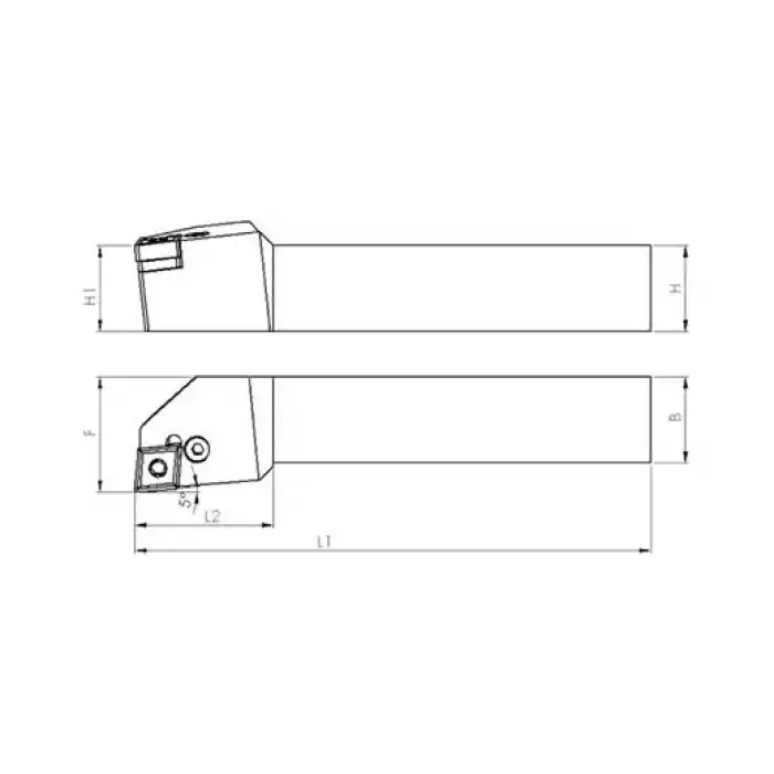 Heikenei PCLNL 25x25 M12 Dış Çap Tornalama Kateri
