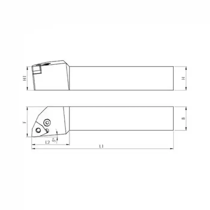 Heikenei PWLNR 32x32 P08 Dış Çap Tornalama Kateri