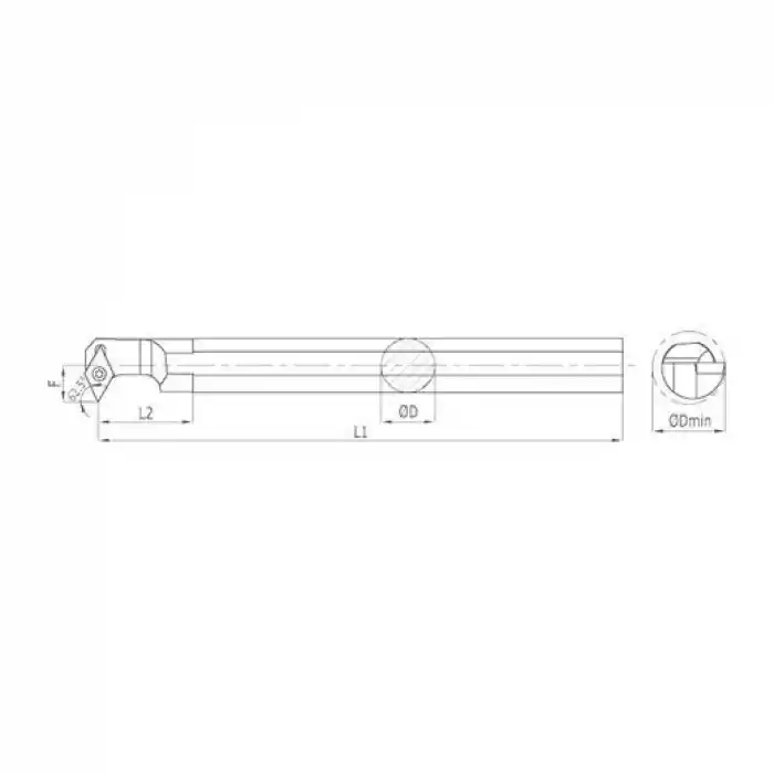 Heikenei S12M SD-CL 07 İç Çap Tornalama Kateri