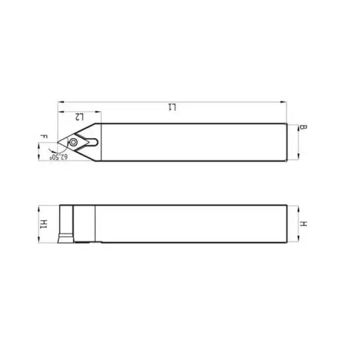 Heikenei SDNCN 25x25 M11 Dış Çap Tornalama Kateri