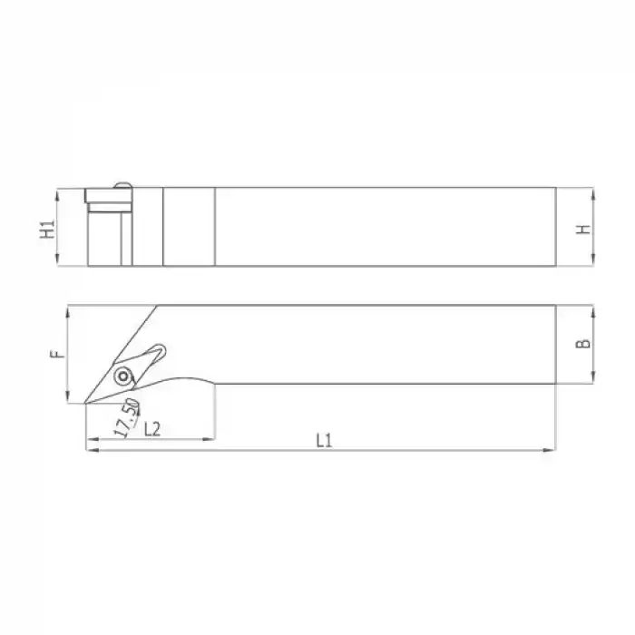 Heikenei SVHBR 25x25 M16 Dış Çap Tornalama Kateri