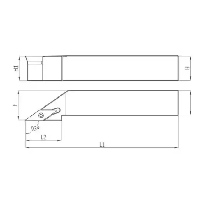 Heikenei SVJBR 25x25 M11 Dış Çap Tornalama Kateri