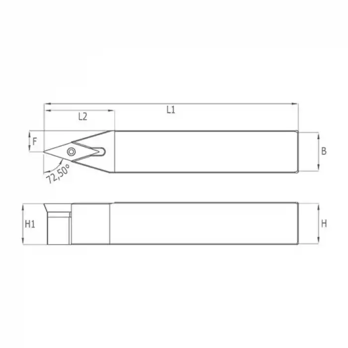 Heikenei SVVBN 25x25 M16 Dış Çap Tornalama Kateri