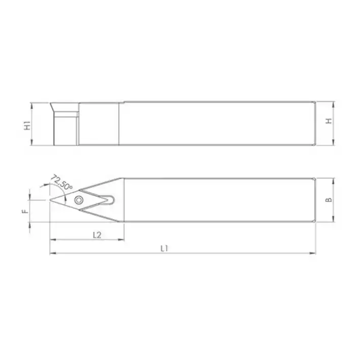 Heikenei SVVCN 16x16 H11 Dış Çap Tornalama Kateri