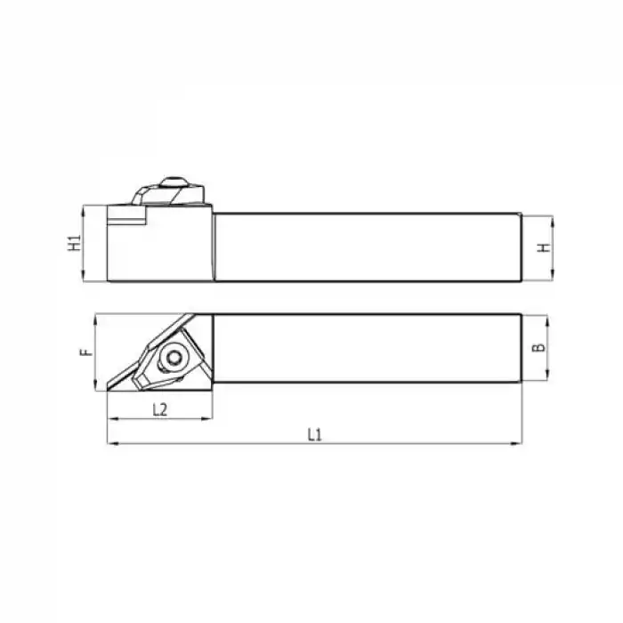 Heikenei TVJNR 32x32 P16 Dış Çap Tornalama Kateri