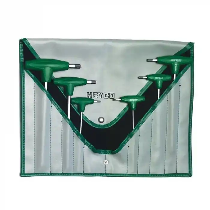 Heyco 6 Parça 6 Köşe Torx Vida için T Tipi Anahtar Takımı