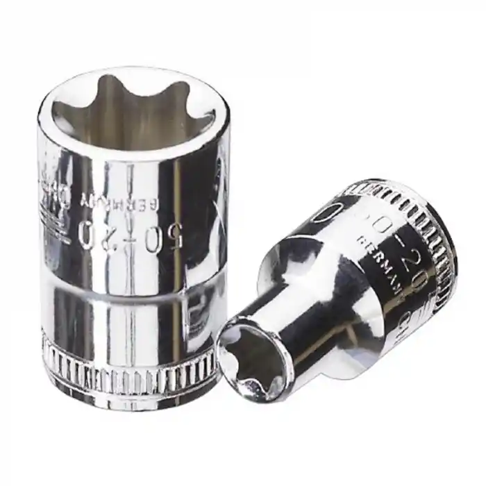 Heyco E18 18,49mm 37mm 6 Köşe Torks Lokma Anahtar