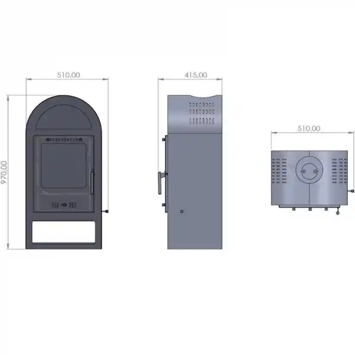 Hoşseven Efes Klasik Şömine Soba