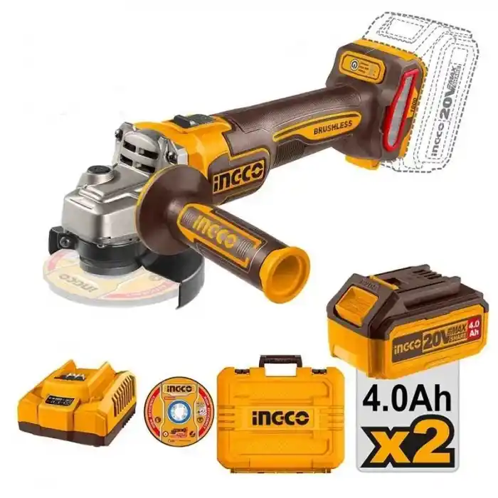 Ingco CAGLI271532E Akülü Avuç Taşlama 115 mm