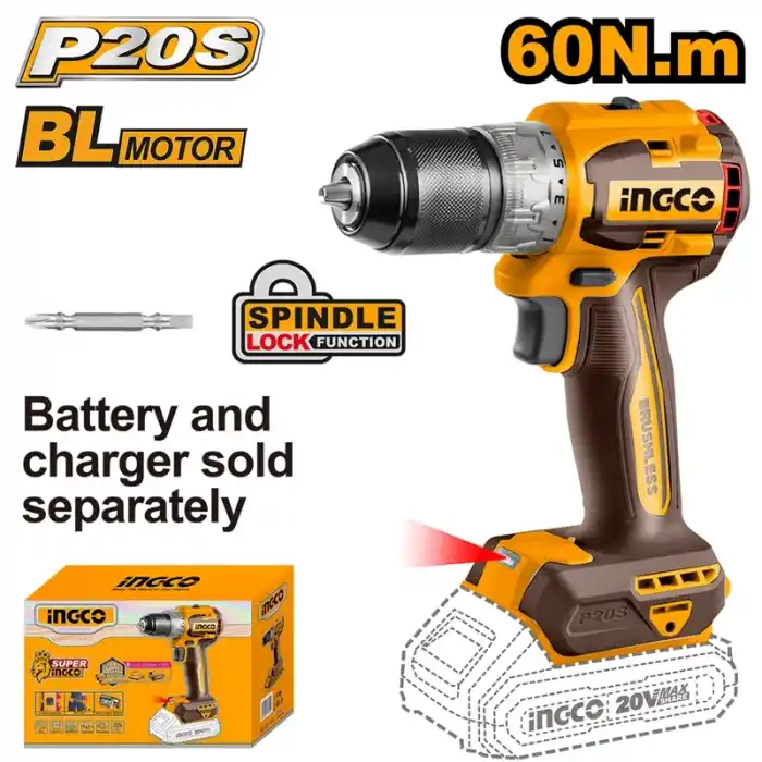 Ingco CDLI206021 Solo Akülü Vidalama