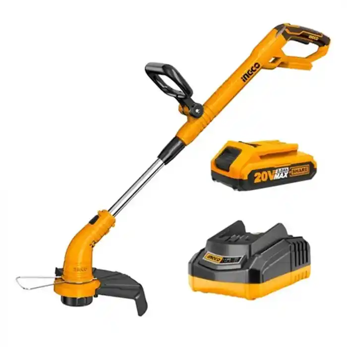 Ingco CGTLI20018 Akülü Çim Biçme Kenar Kesme Tırpan