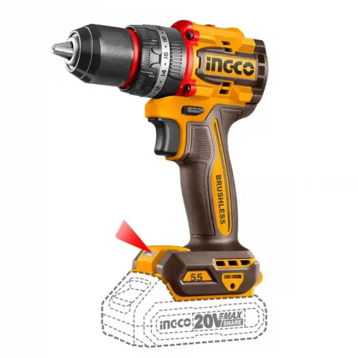 Ingco CIDLI20558E Akülü Darbeli Matkap