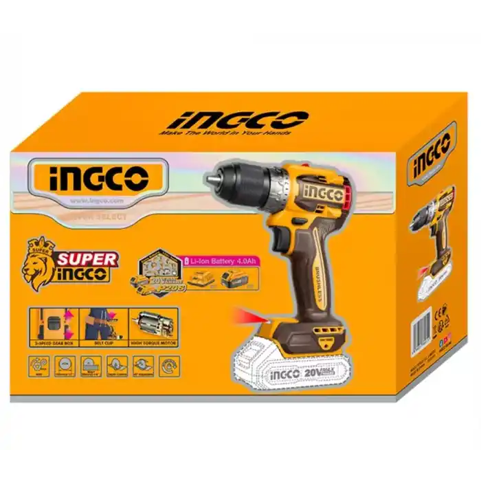 Ingco CIDLI206021 Solo Akülü Matkap