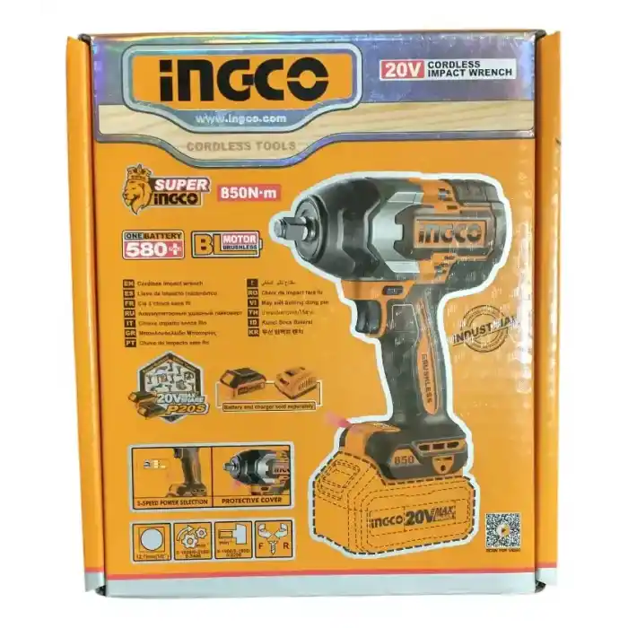 Ingco CIWLI20851 Akülü Somun Sıkma 1/2