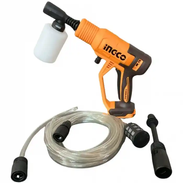 Ingco COSLI250184E Akülü Polisaj+Somun Sıkma+Araç Yıkama Seti
