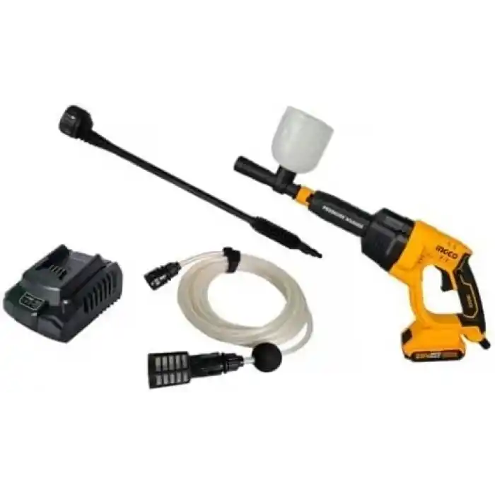 Ingco CPWLI20082 Akülü Basınçlı Yıkama Makinesi 25 Bar