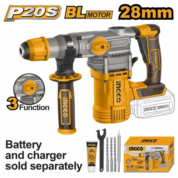 Ingco CRHLI20288 Solo Akülü Kırıcı Delici